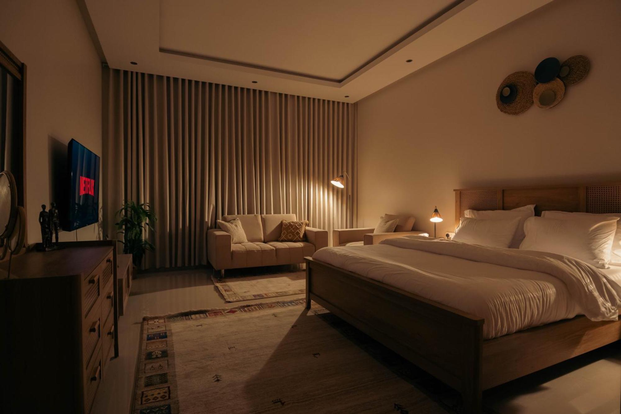 Apartment New With Boho Style *centre Of Riyadh*